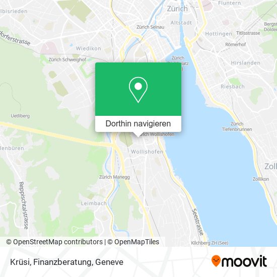 Krüsi, Finanzberatung Karte