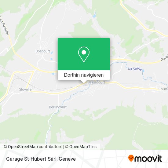 Garage St-Hubert Sàrl Karte