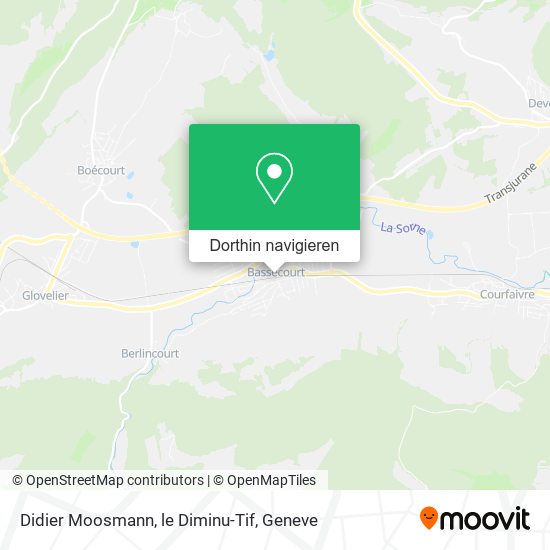 Didier Moosmann, le Diminu-Tif Karte