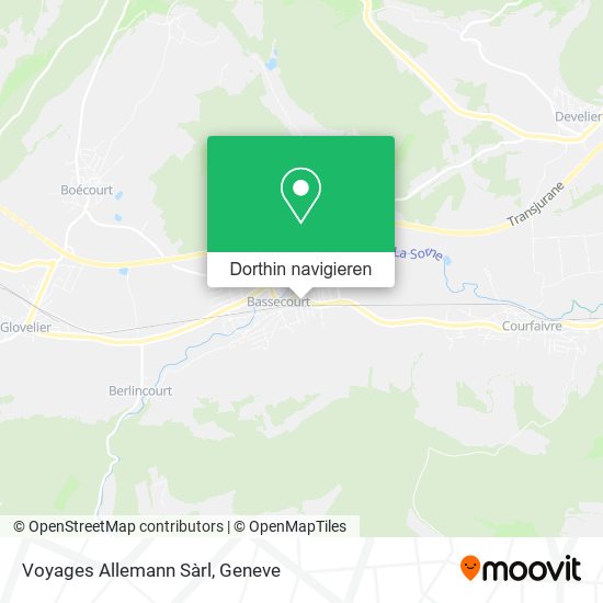 Voyages Allemann Sàrl Karte