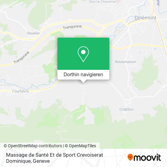 Massage de Santé Et de Sport Crevoiserat Dominique Karte