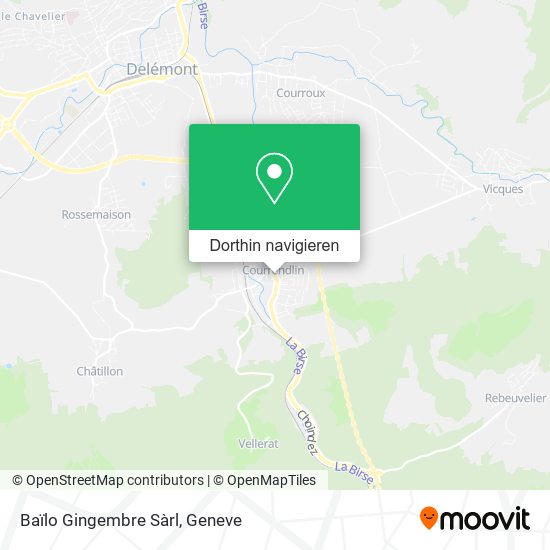 Baïlo Gingembre Sàrl Karte