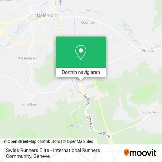 Swiss Runners Elite - International Runners Community Karte