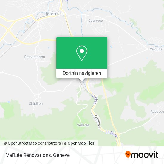 Val'Lée Rénovations Karte