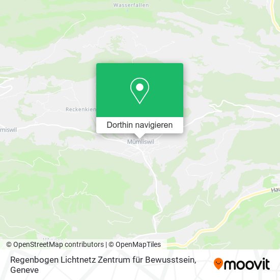 Regenbogen Lichtnetz Zentrum für Bewusstsein Karte