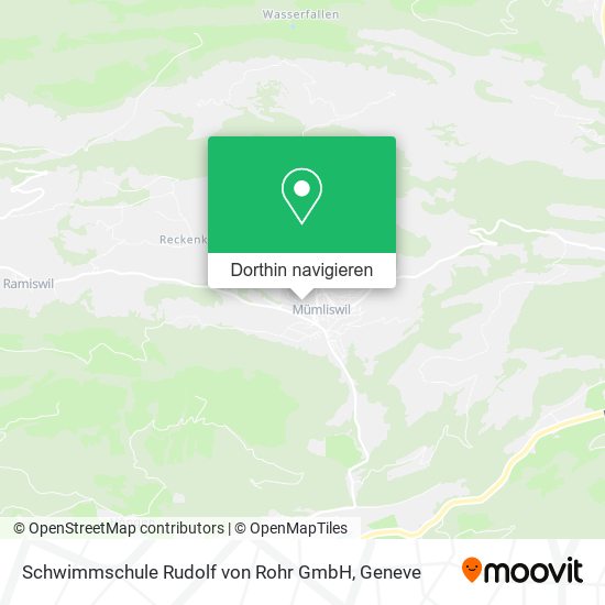 Schwimmschule Rudolf von Rohr GmbH Karte