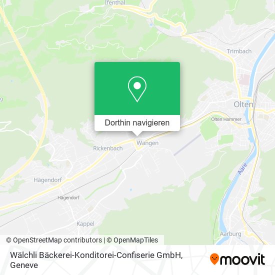 Wälchli Bäckerei-Konditorei-Confiserie GmbH Karte