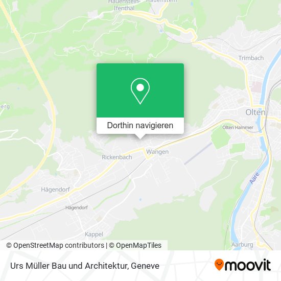 Urs Müller Bau und Architektur Karte