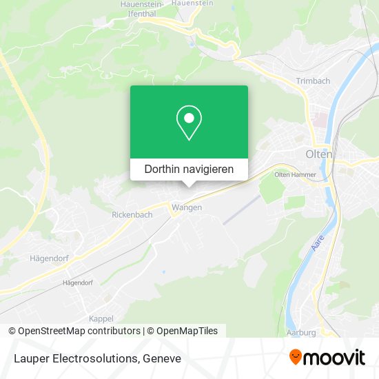 Lauper Electrosolutions Karte