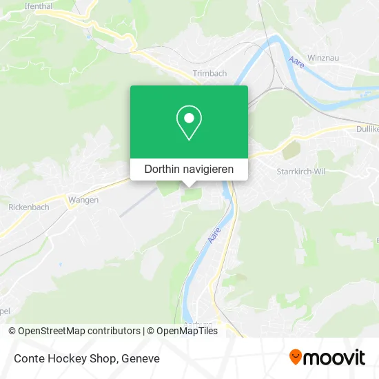 Conte Hockey Shop Karte