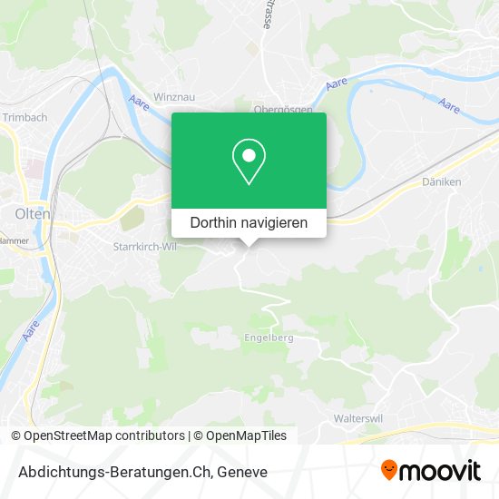 Abdichtungs-Beratungen.Ch Karte