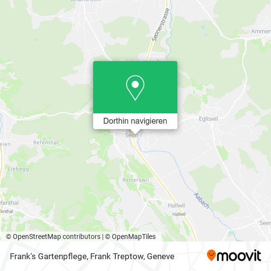 Frank's Gartenpflege, Frank Treptow Karte