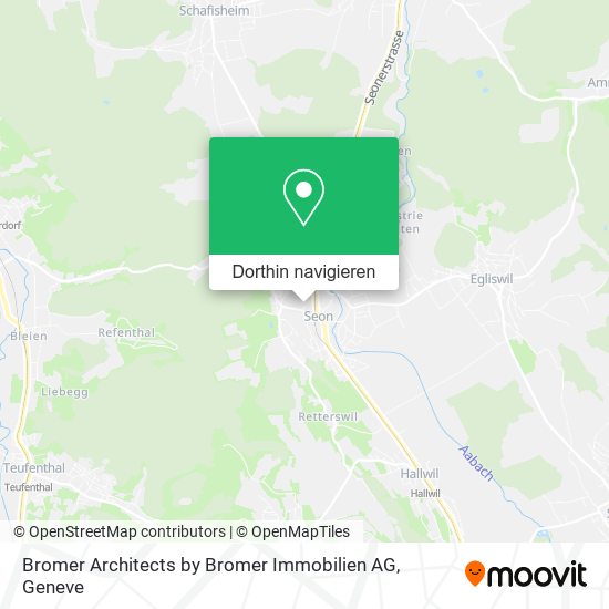 Bromer Architects by Bromer Immobilien AG Karte
