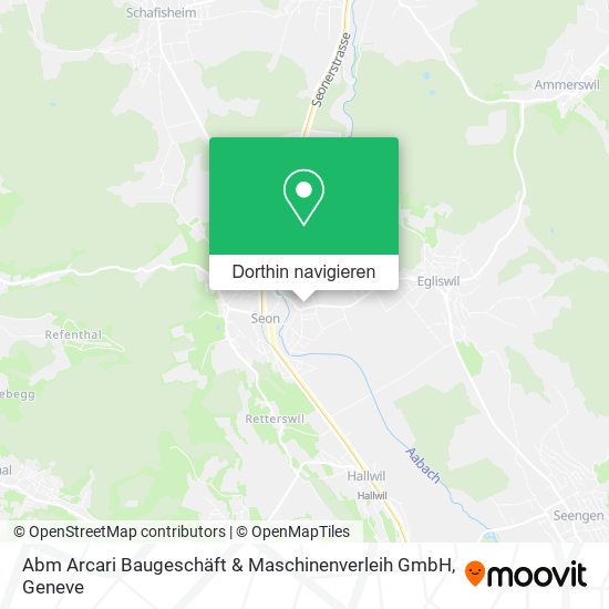 Abm Arcari Baugeschäft & Maschinenverleih GmbH Karte