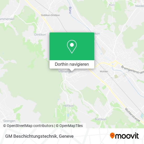 GM Beschichtungstechnik Karte