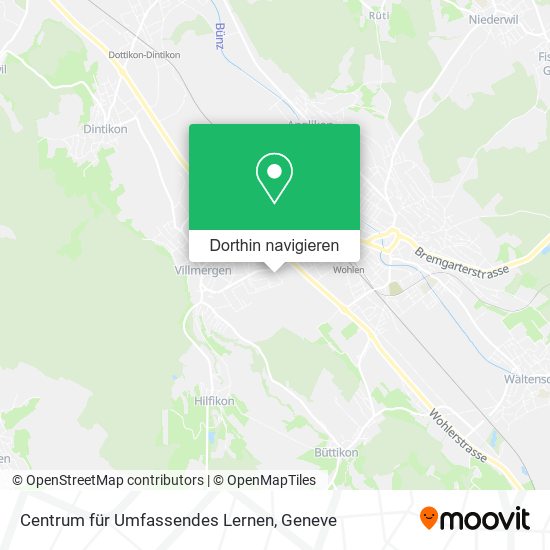 Centrum für Umfassendes Lernen Karte