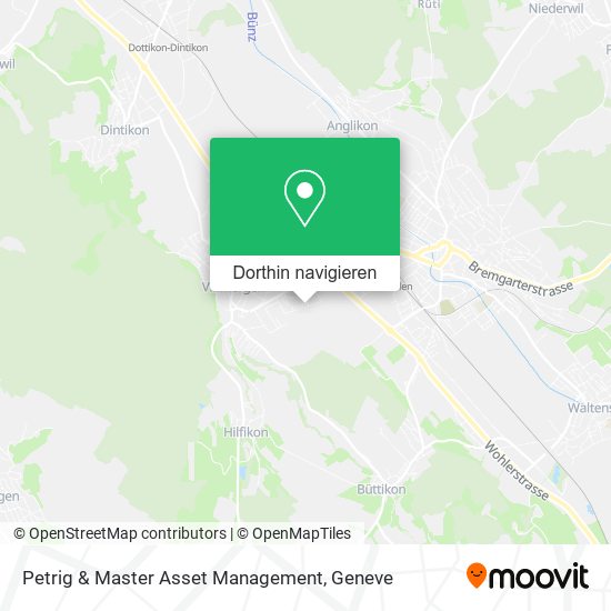 Petrig & Master Asset Management Karte