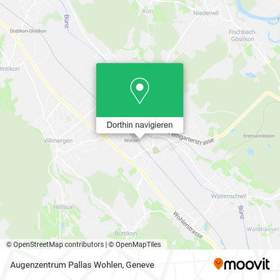 Augenzentrum Pallas Wohlen Karte