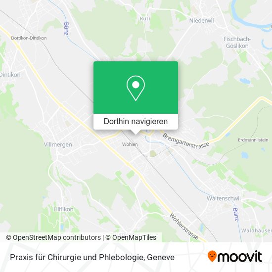 Praxis für Chirurgie und Phlebologie Karte