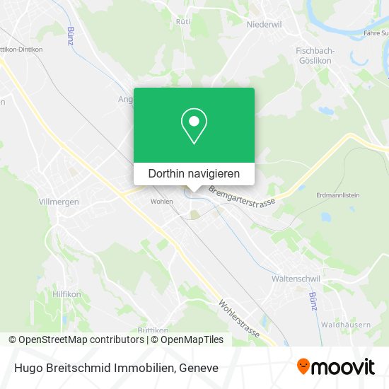 Hugo Breitschmid Immobilien Karte