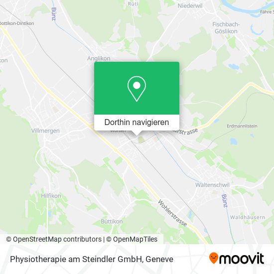 Physiotherapie am Steindler GmbH Karte