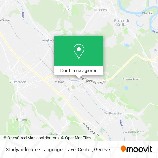 Studyandmore - Language Travel Center Karte