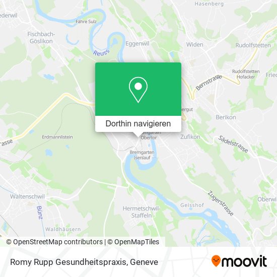 Romy Rupp Gesundheitspraxis Karte