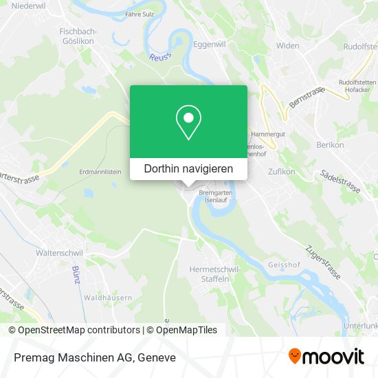 Premag Maschinen AG Karte