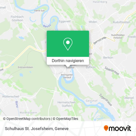Schulhaus St. Josefsheim Karte