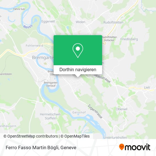 Ferro Fasso Martin Bögli Karte