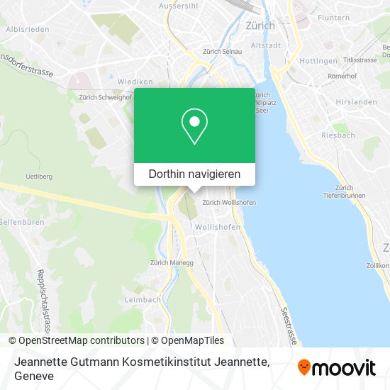 Jeannette Gutmann Kosmetikinstitut Jeannette Karte