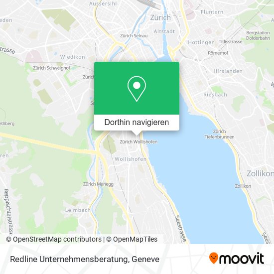 Redline Unternehmensberatung Karte