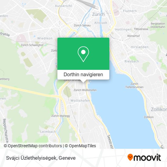 Svájci Üzlethelyiségek Karte