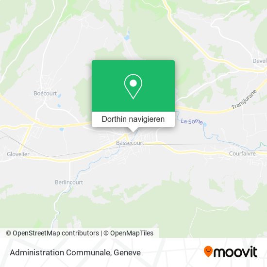 Administration Communale Karte
