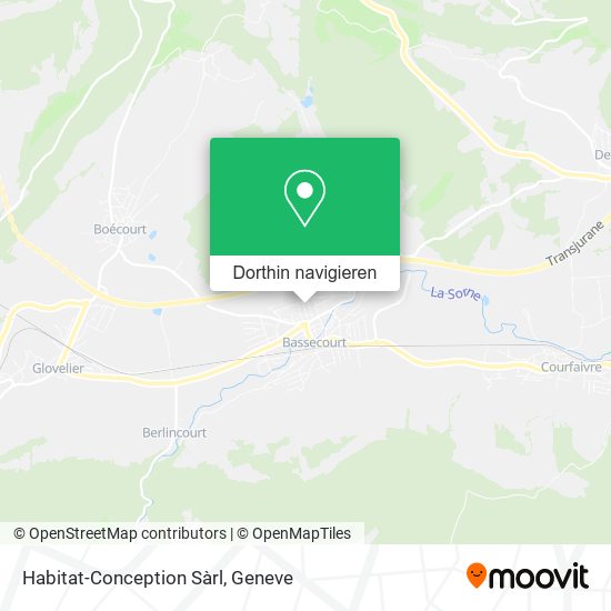 Habitat-Conception Sàrl Karte