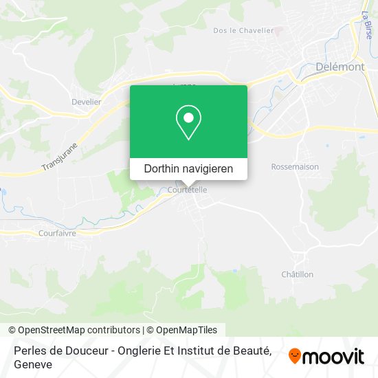 Perles de Douceur - Onglerie Et Institut de Beauté Karte