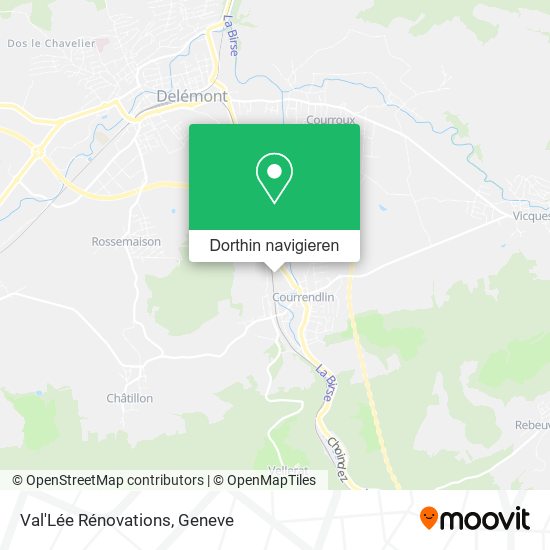 Val'Lée Rénovations Karte