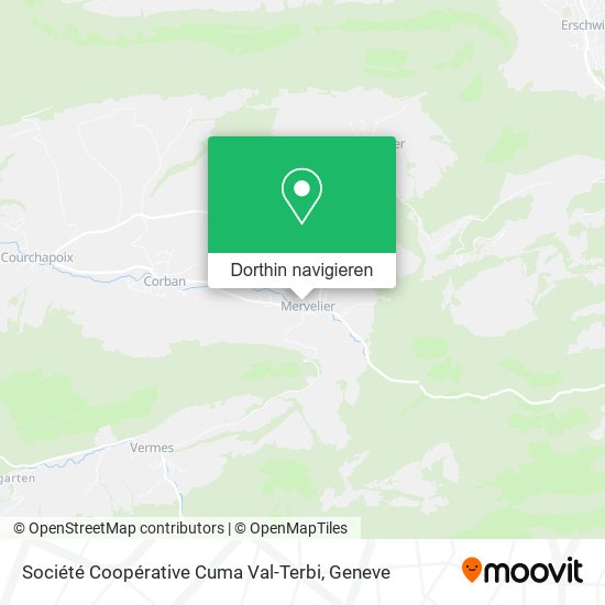 Société Coopérative Cuma Val-Terbi Karte