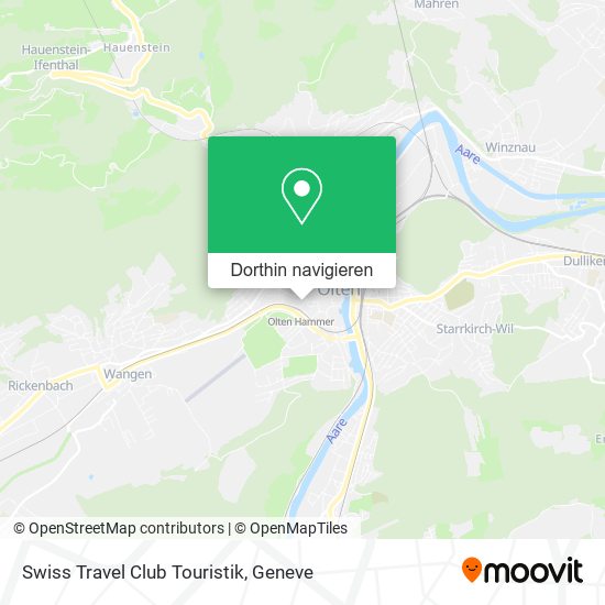 Swiss Travel Club Touristik Karte