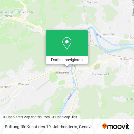 Stiftung für Kunst des 19. Jahrhunderts Karte