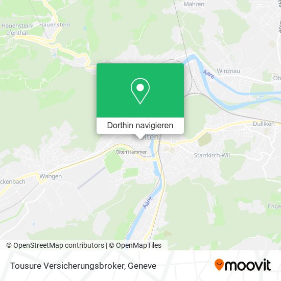 Tousure Versicherungsbroker Karte