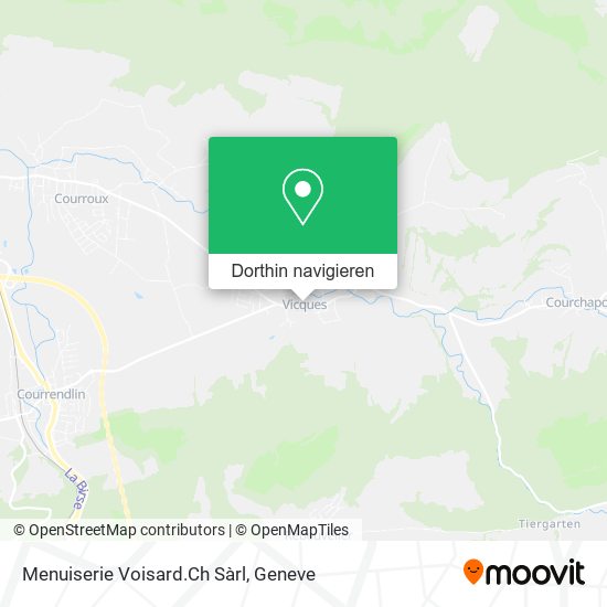Menuiserie Voisard.Ch Sàrl Karte
