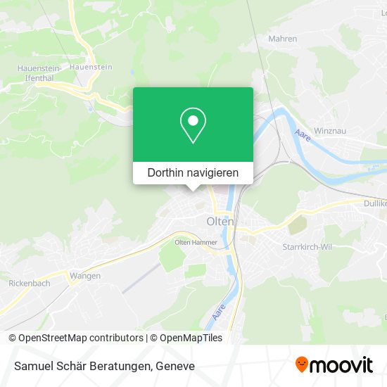 Samuel Schär Beratungen Karte