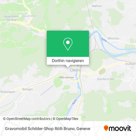 Gravomobil Schilder-Shop Rölli Bruno Karte