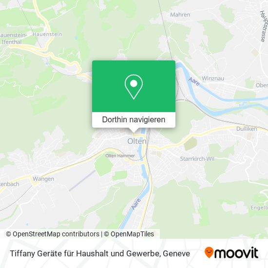 Tiffany Geräte für Haushalt und Gewerbe Karte