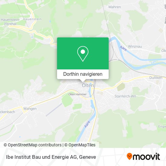 Ibe Institut Bau und Energie AG Karte