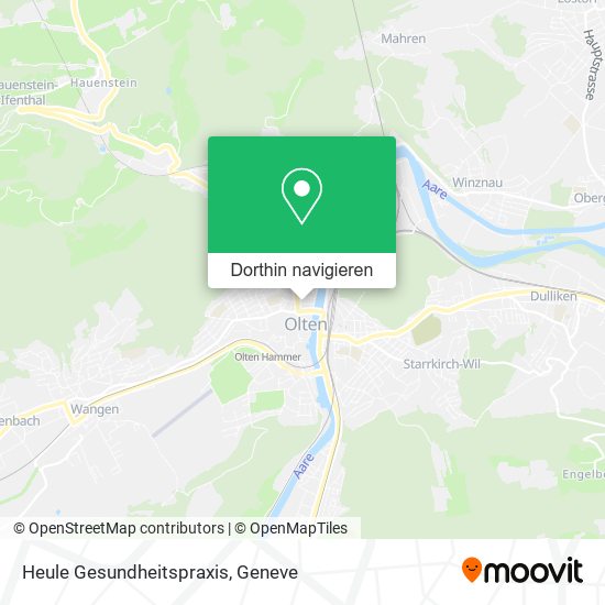 Heule Gesundheitspraxis Karte