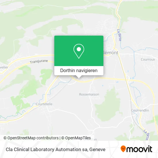 Cla Clinical Laboratory Automation sa Karte