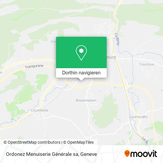 Ordonez Menuiserie Générale sa Karte