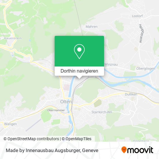Made by Innenausbau Augsburger Karte